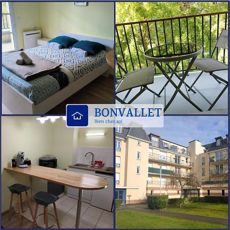 Bonvallet - Studio Paisible Et Chaleureux Avec Balcon อาเมียงส์ ภายนอก รูปภาพ